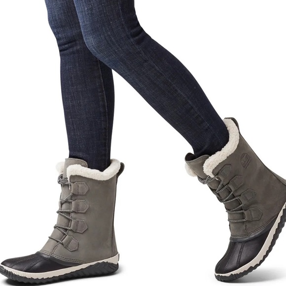 Sorel Shoes - NEW SOREL out n about plus tall quarry coal 9.5 NEW with box